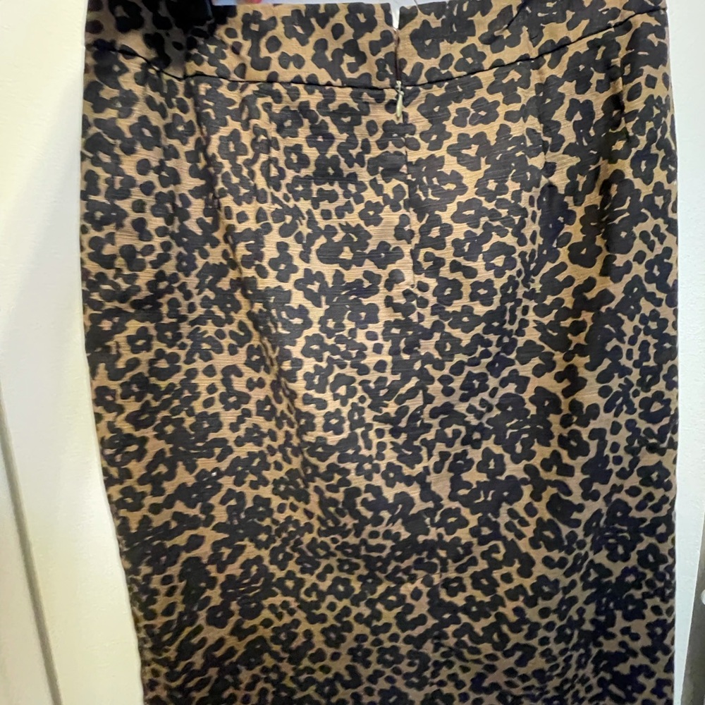 Banana Republic Leopard Pencil Skirt